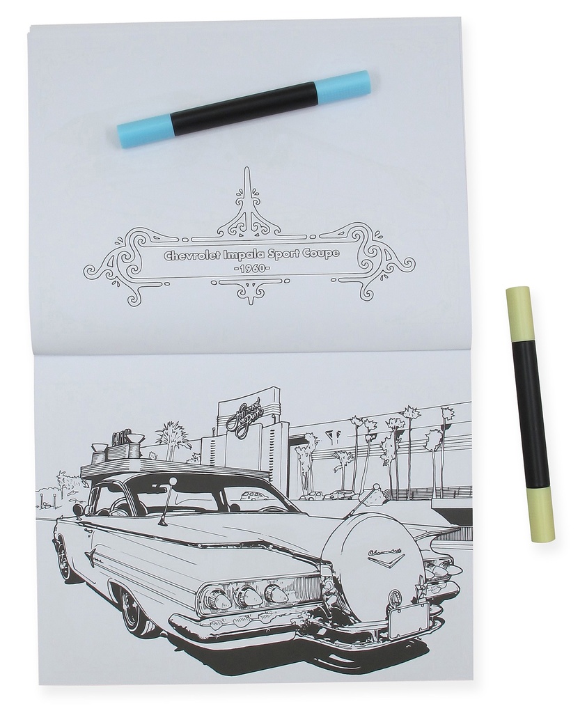 Lowrider Coloring Book | Dokument Press